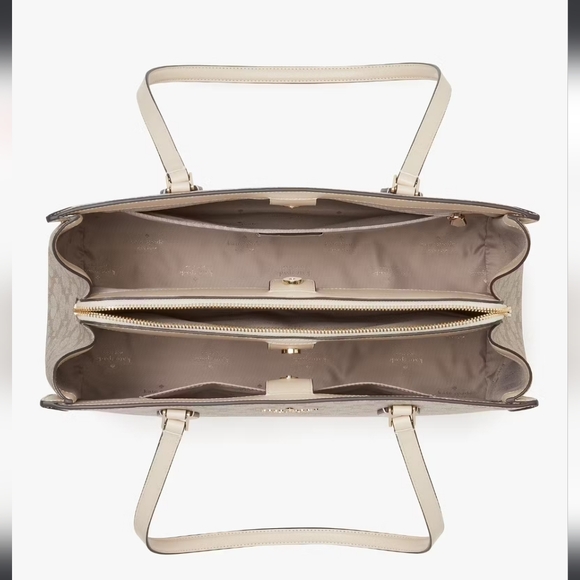 Kate Spade Cream Floral Tote - Picture 4 of 14